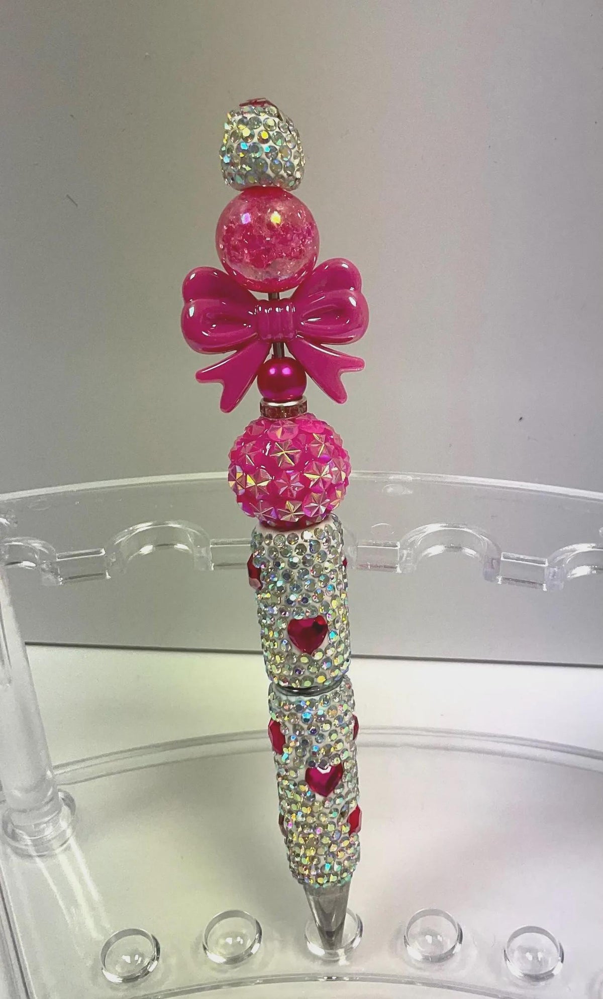 Hearts Beaded Pens